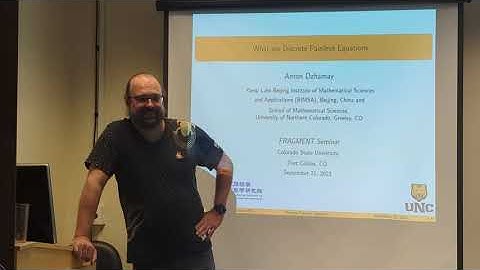 What are Discrete Painlevé Equations? (part 1 of 2) | Anton Dzhamay