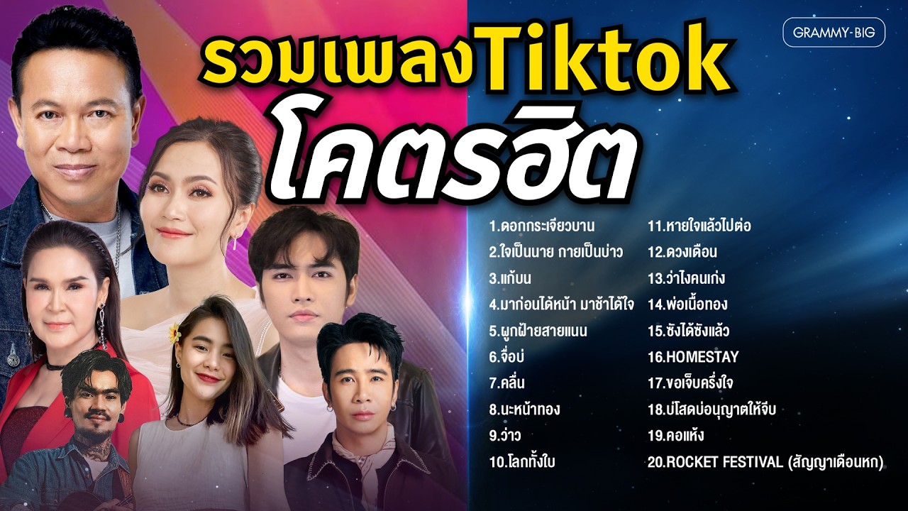 รวมเพลง TikTok โคตรฮิต l #tiktokviral #tiktok #playlist #longplay #เพลงลูกทุ่ง #music #duet #cover