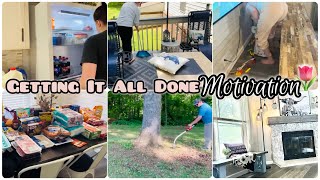 🌷🧽GETTING IT ALL DONE MOTIVATION!! | Tons Of Cleaning Motivation #getitalldone