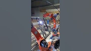 Robot hàn datyso hoạt động tại xưởng khách hàng