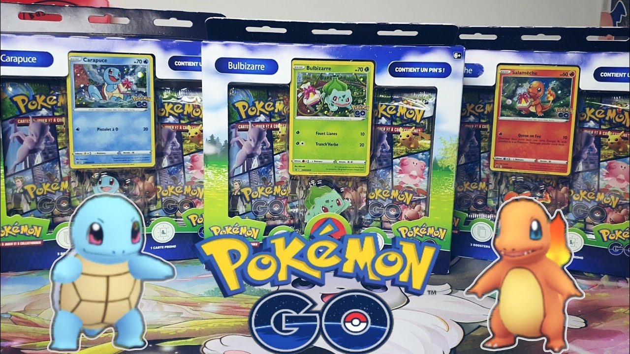 Ouverture Coffrets Pin's Pokémon GO ! Les 3 Starters ! - YouTube