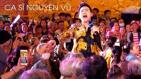 Ca sĩ Nguyên Vũ hát tại Tịnh Xá Lộc Uyển mừng Phật Đản 2024