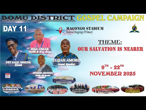 BOMU DISTRICT GOSPEL CAMPAIGN 2025 DAY 11
