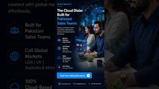 🚀 Built for Pakistani Sales Teams. Designed for Global Calling.