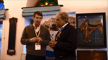 James Poterba, MIT and NBER in discussion with Shekhar Shah, NCAER