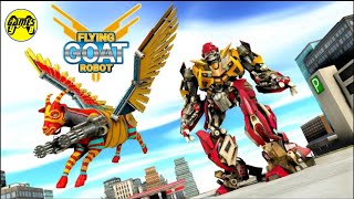 Flying Goat Transform War: Futuristic Robot Game - Android Gameplay FullHD screenshot 2
