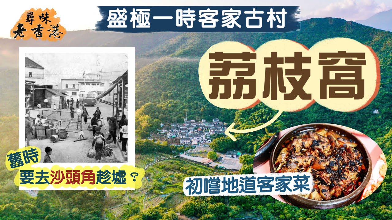 【尋味老香港】荔枝窩：盛極一時客家古村｜始建於清初的「桃花源」，選址風水大有講究？｜感受濃濃鄉土情🛖首嚐村民親煮地道客家宴！食即整即蒸新鮮茶粿🤤｜荔枝窩兩日一夜深度遊