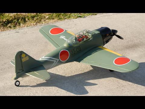 $99 GuanLi Japanese Zero. How does this Brushless Electric Fly.