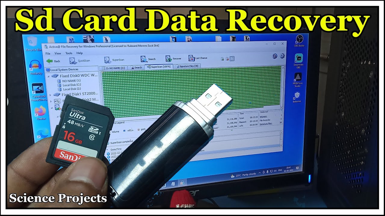 Sd card recovery, how to data recovery from sd card, recover deleted