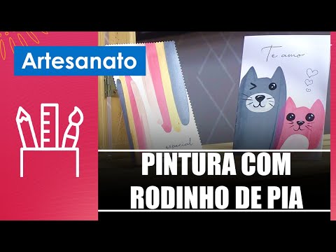 Faça uma linda pintura com rodinho de pia com a artesã Verônica Silva – 22/07/24