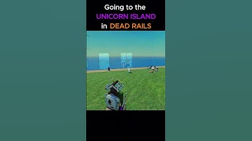 Going to the UNICORN ISLAND in DEAD RAILS | #roblox