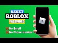 How to Recover Roblox Account without Email or Phone number (2021)