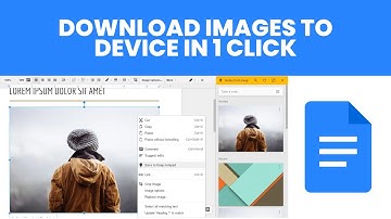 How to Save Image from Google Doc Easily ✅| Google Docs Tutorial