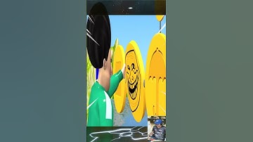 Scary Stranger 3D - Squid Game (오징어 게임) Trying Honeycomb Candy Shape Challenge in AutoGlass Game #27