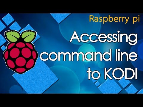 How to accessing the command line to kodi raspberry pi by PuTTY