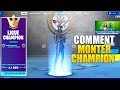 COMMENT MONTER EN DIVISION CHAMPION ARENE RAPIDEMENT SUR FORTNITE !