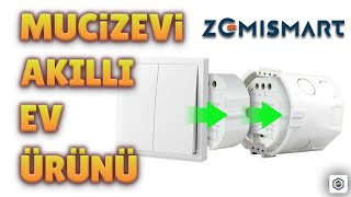 MUCİZEVİ AKILLI EV ÜRÜNÜ(Zemismart Sıva Altı Akıllı Anahtar)