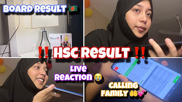 HSC result‼️|🇧🇩Checking 12th boards- live reaction😭🤲|Sheikh Rezwana Raisa🌸