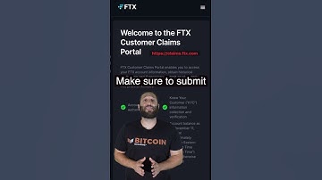 FTX Claim Portal Live!