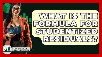 What Is The Formula For Studentized Residuals? - The Friendly Statistician