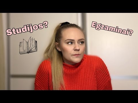 Video: Kaip Baigti Studijas