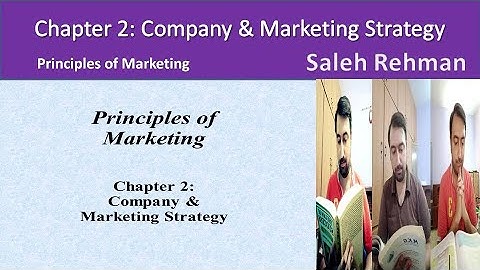 Chapter 2: Principle of Marketing ( Company & Marketing Strategy ) Brief Explanation (Urdu/Hindi)