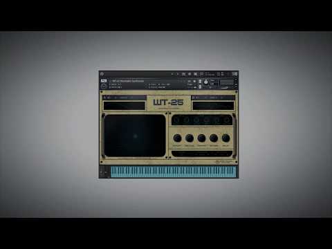WT-25 Wavetable Synthesizer Demo Track A