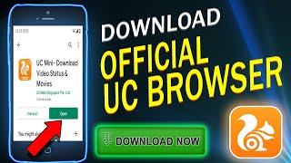 How to Install OFFICIAL UC Browser on Playstore in 2022