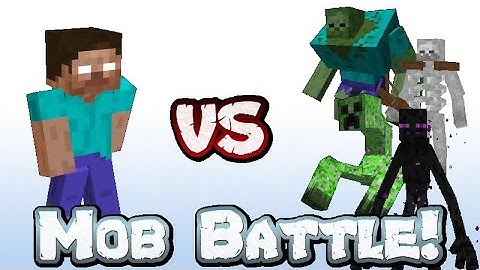 Minecraft HEROBRINE VS MUTANT MOBS! [Minecraft Mob Battle!]