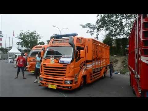 Modifikasi Truk  Ceper Canter TOP LINE Orange Edition YouTube