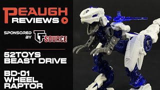 Video Review: 52toys BeastDrive BD-01 WHEEL RAPTOR