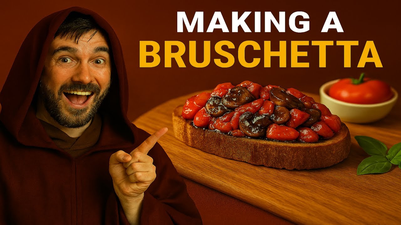 Making a Bruschetta - YouTube