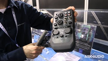 Zoom U-24 and U-44 Handy Audio Recording Interfaces at Musikmesse 2016