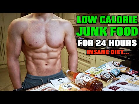 I Only Ate LOW-CALORIE Foods for 24 HOURS | JUNK FOOD for Weight Loss