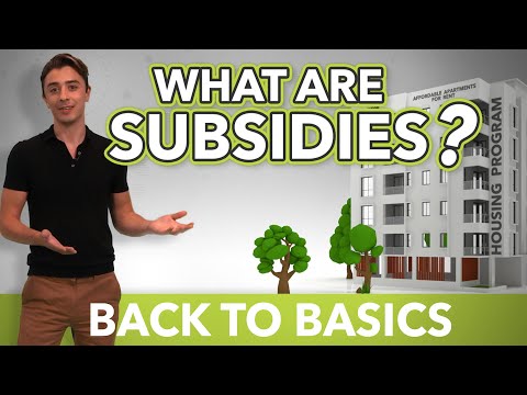 Video: Wat is die voordele van subsidies?