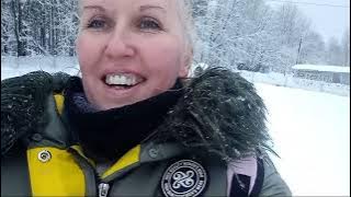 Winter never ends in Finland! Live with Gosia