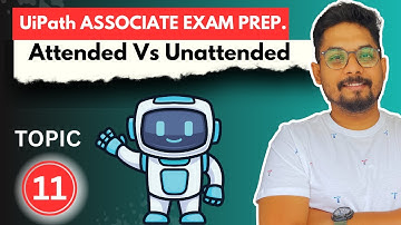 UiPath Attended Vs Unattended Robots | How UiPath Attended Robot Differs from Unattended