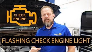 Check Engine Light Flashing  Explained