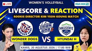 🔴MEGA MAIN ! WONDER DOGS VS HYUNDAI HILLSTATE ROOKIE DIRECTOR KIM YEON KOUNG WOMEN'S VOLLEYBALL MBC