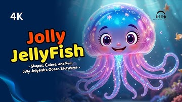 🌊✨ Ocean Tales: Jolly Jellyfish