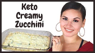 Keto Creamy Zucchini| Awesome Side Dish!