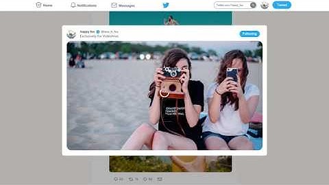 Twitter Promo - After Effects Template