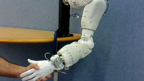 Elumotion Humanoid Robotic Arm 2 - Elu2-Arm passive backdrive hand shake