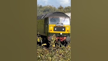 The statesman train - Micheldever station. BR class 47