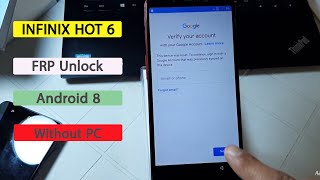 INFINIX HOT6 X606 Frp Unlock/ Bypass Google Account  | تخطي حساب جوجل بعد فورمات بدون حاسوب