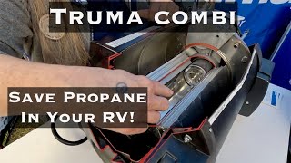Truma Combi RV Furnace and Hot Water Heater | #vanlife #rvlife #truma #teardroptrailers