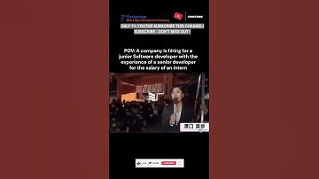 Subscribe 👍 Like ❤️ | POV: Company Wants a Senior Developer for an Intern Salary #shorts #viral