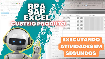 SAP Scripting com MS Excel VBA - Criação de Cálculo de Custos