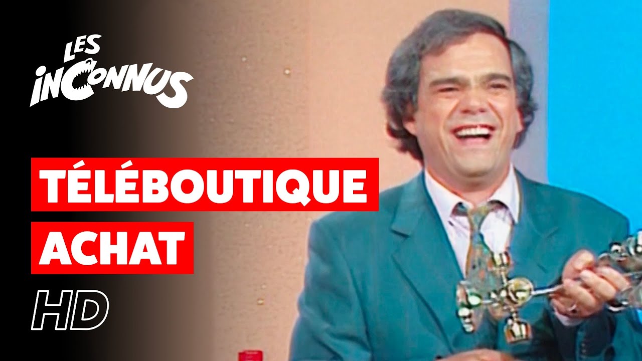 Les Inconnus – Téléboutique achat (vin) Les Inconnus – Téléboutique achat (vin)