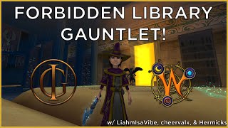 BRAND NEW Forbidden Library Gauntlet & Secret Boss! (ft. @LiahmIsaVibe, @cheervalx, & @Hermicks)